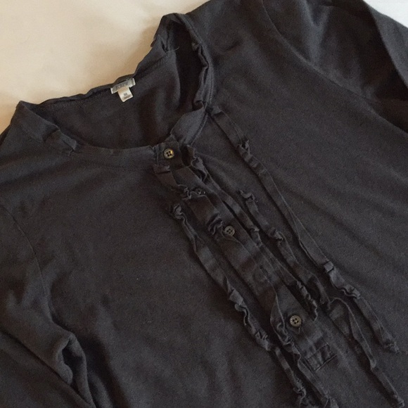 J. Crew Tops - J Crew ruffled detailed top
